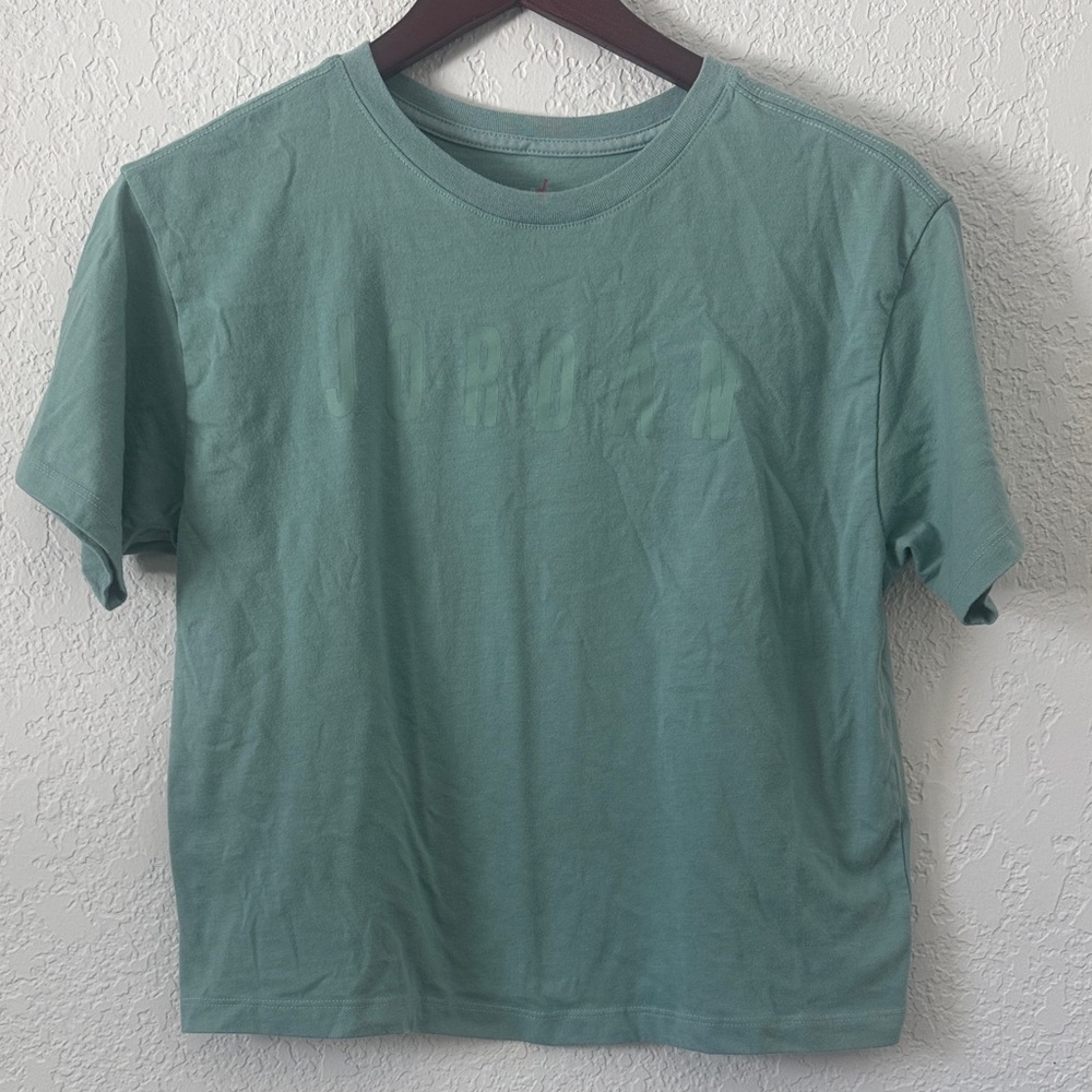 Jordan Short Sleeve Tee in Seafoam Green